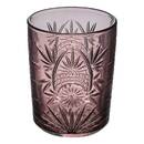 Set di 4 bicchieri bassi  "Ayla" 350 ml, vetro, Rosa Rosa