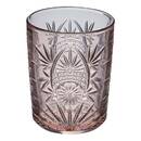 Set di 4 bicchieri bassi  "Ayla" 350 ml, vetro, Rosa Rosa