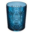 Set di 4 bicchieri bassi  "Ayla" 350 ml, vetro, Blu Blu