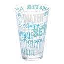 Bicchiere alto "Aqua" 310 ml, vetro, Blu Blu