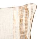 Cuscino "Sienna" Lino Beige, 58x38 cm Beige lino