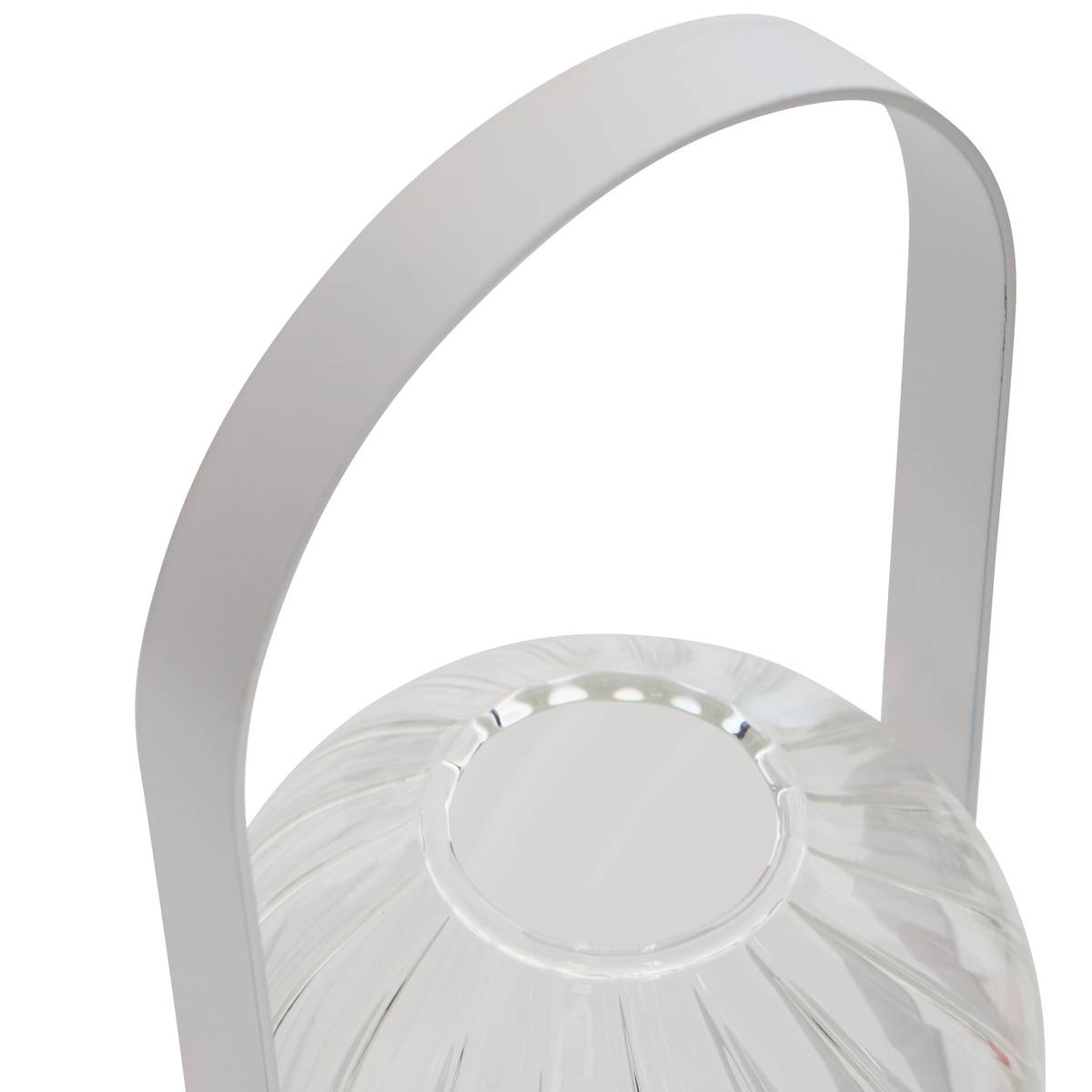 Lanterna "Fiore di Rosa" 8,5 x 8,5 cm Bianco
