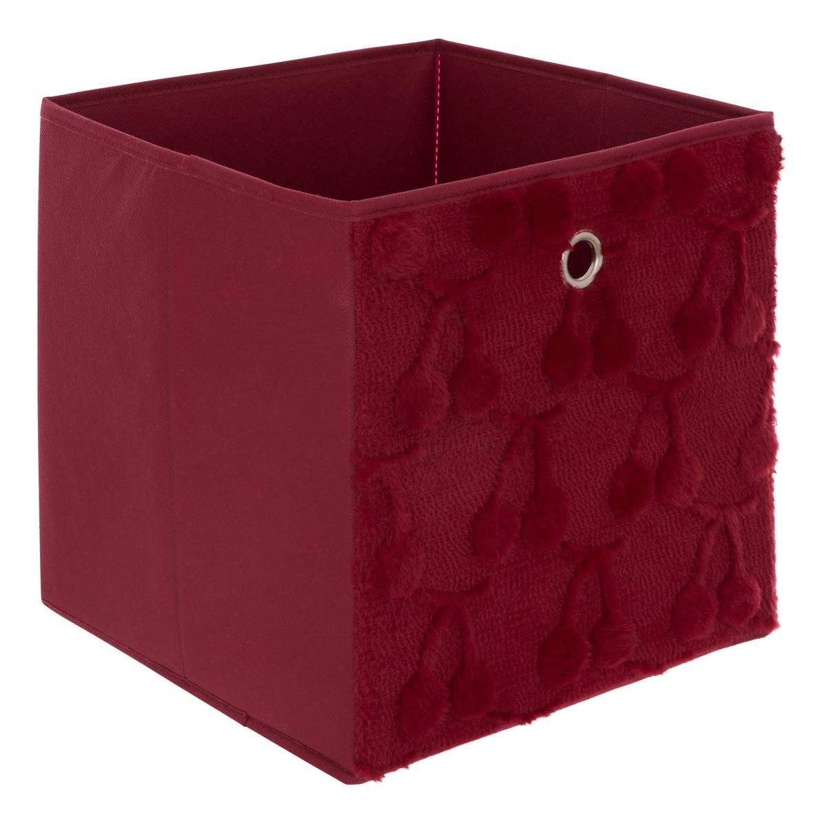 Cesto portaoggetti per bambini "Fraci" Rosso, 30x30 cm Rosso