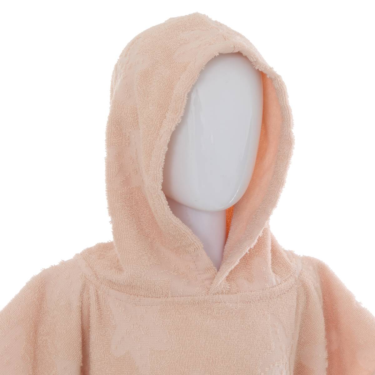 Accappatoio e guanto da bagno per bambini "Orta" Rosa, 55x1 cm Rosa