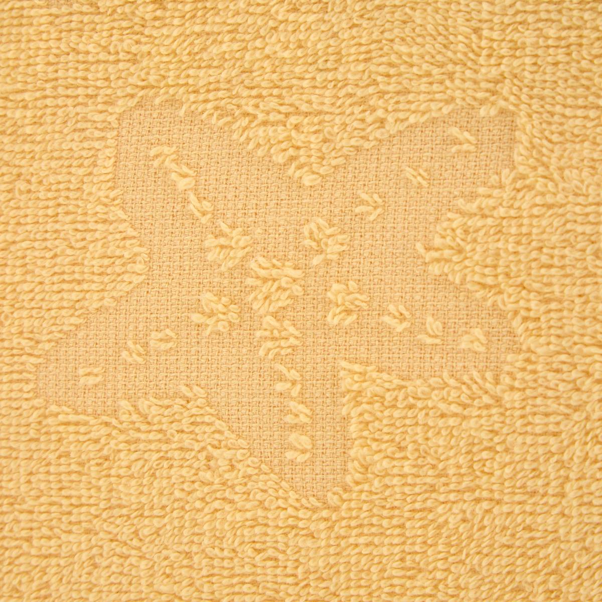 Accappatoio e guanto da bagno per bambini "Orta" Giallo, 50x2 cm Giallo