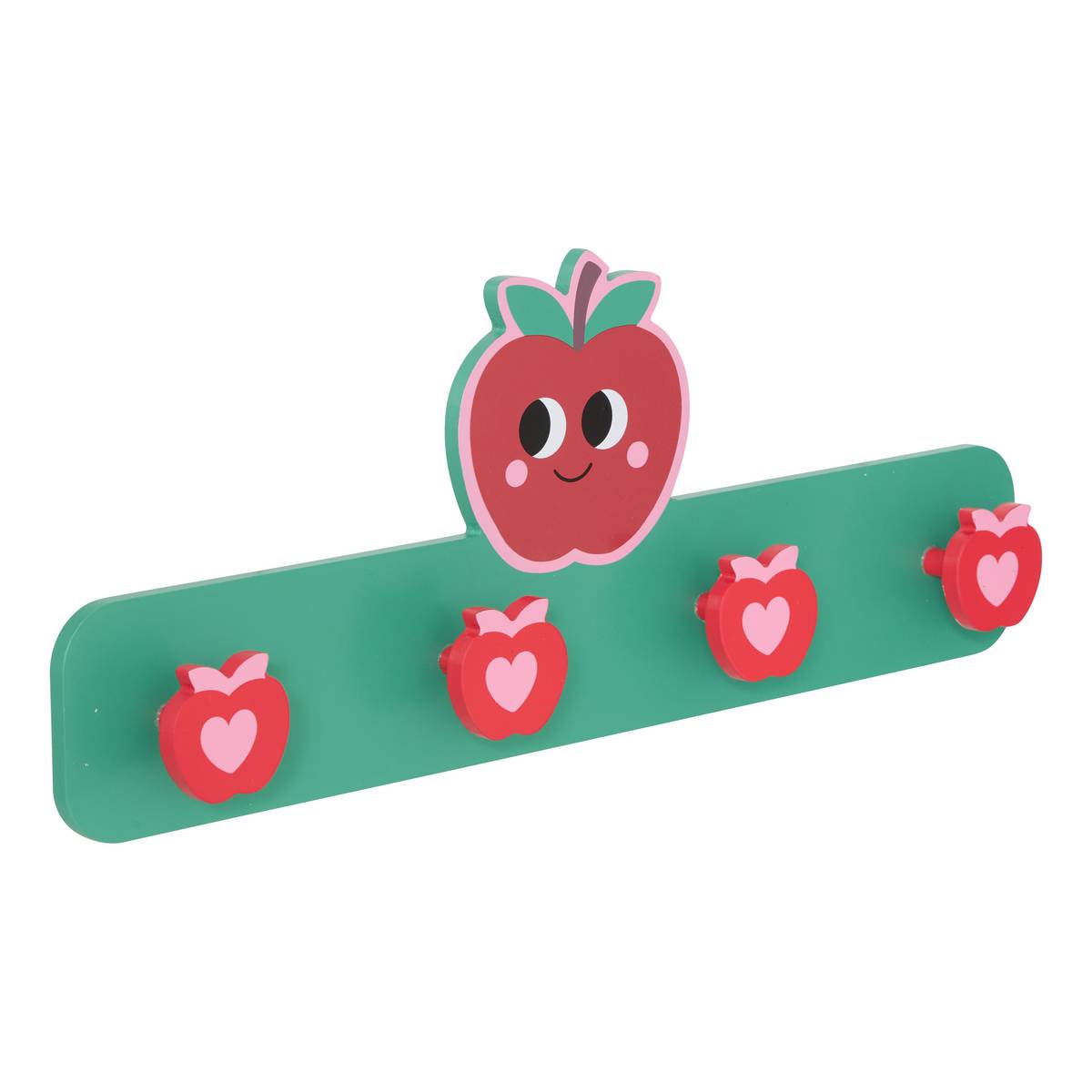 Appendiabiti a 4 ganci "Mela caramellata" 'Atmosphera x Cha Cha Pop' Rosso