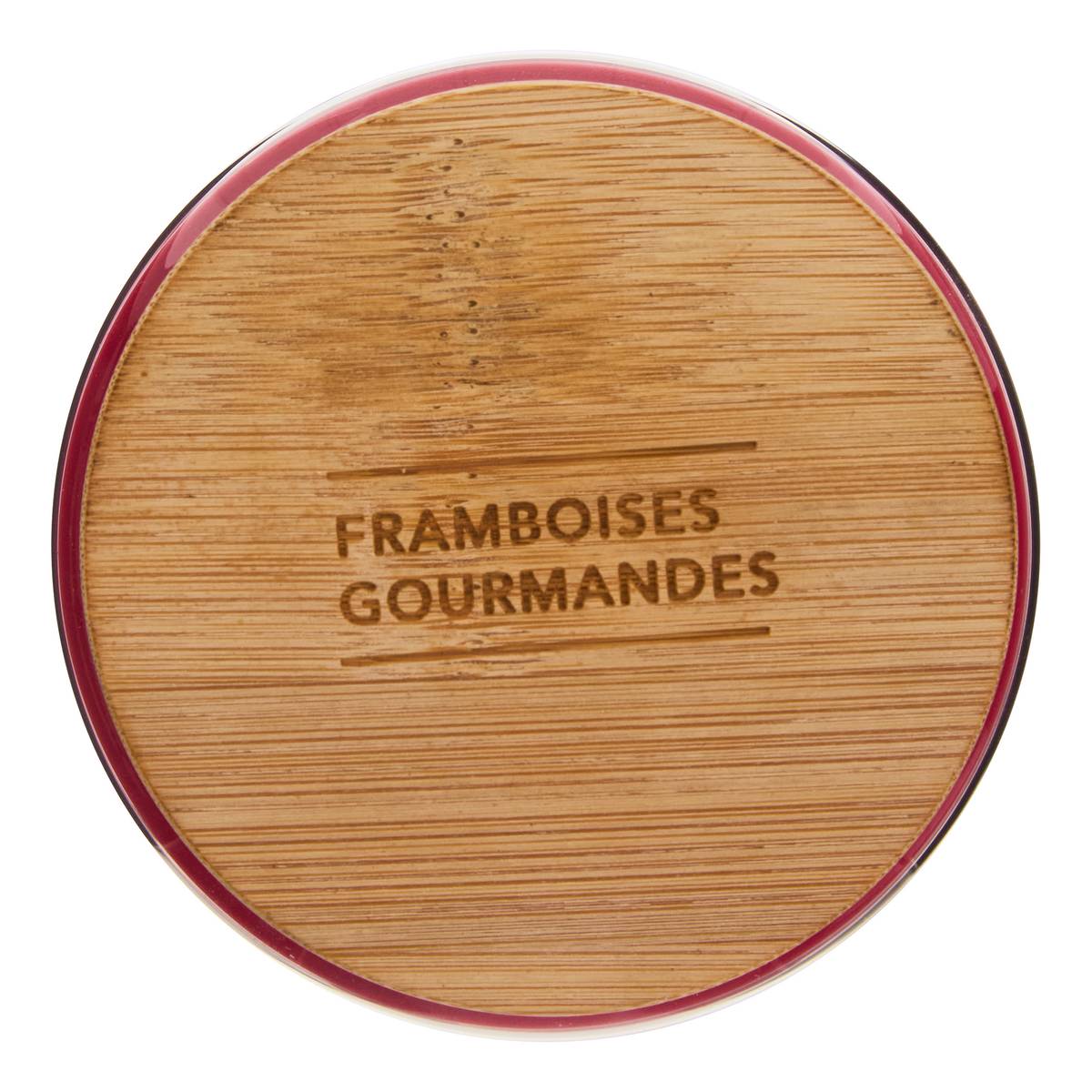 Candela profumata rotonda "Viky" Profumo fruttato, Lampone, 435g Lampone