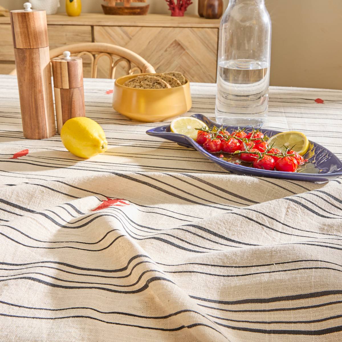 Tovaglia "Oceania" 250x150 cm, Beige Beige