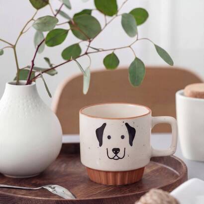 Tazza "animali" 300 ml, new bone china (porcellana)