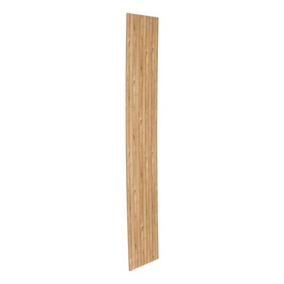 Set di 2 pannelli decorativi da parete "alcov" beige, 240x30 cm