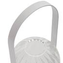 Lanterna "Fiore di Rosa" 8,5 x 8,5 cm Bianco
