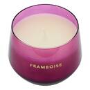 Candela Profumata "Glowy" Profumo fruttato, Lampone, 300g Lampone