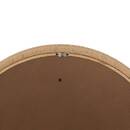 Specchio "Laia" Marrone Caramello, D.81,5 cm Marrone caramello