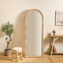 Specchio "Helois" Beige, 192,6x72,4 cm Beige