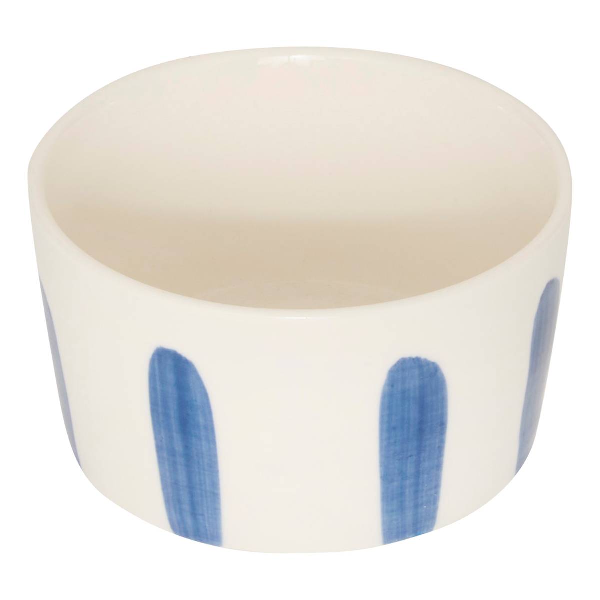 Set aperitivo "Oceania" Gres (ceramica), 48x10 cm Blu / Bianco