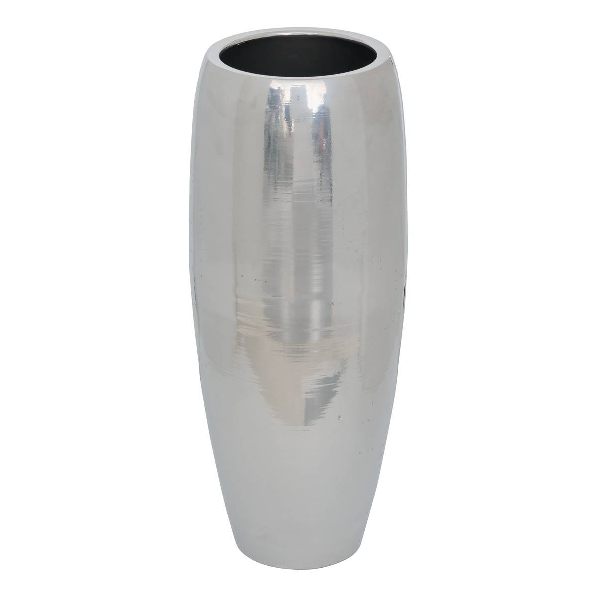 Copri vaso "Reso" Argento, H.70 cm Argento