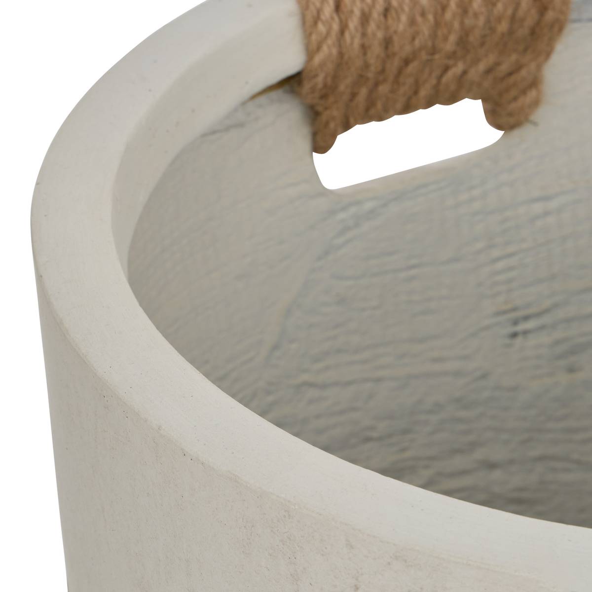 Vaso di fiori "Sien" Bianco, D.30/38/47 cm Bianco