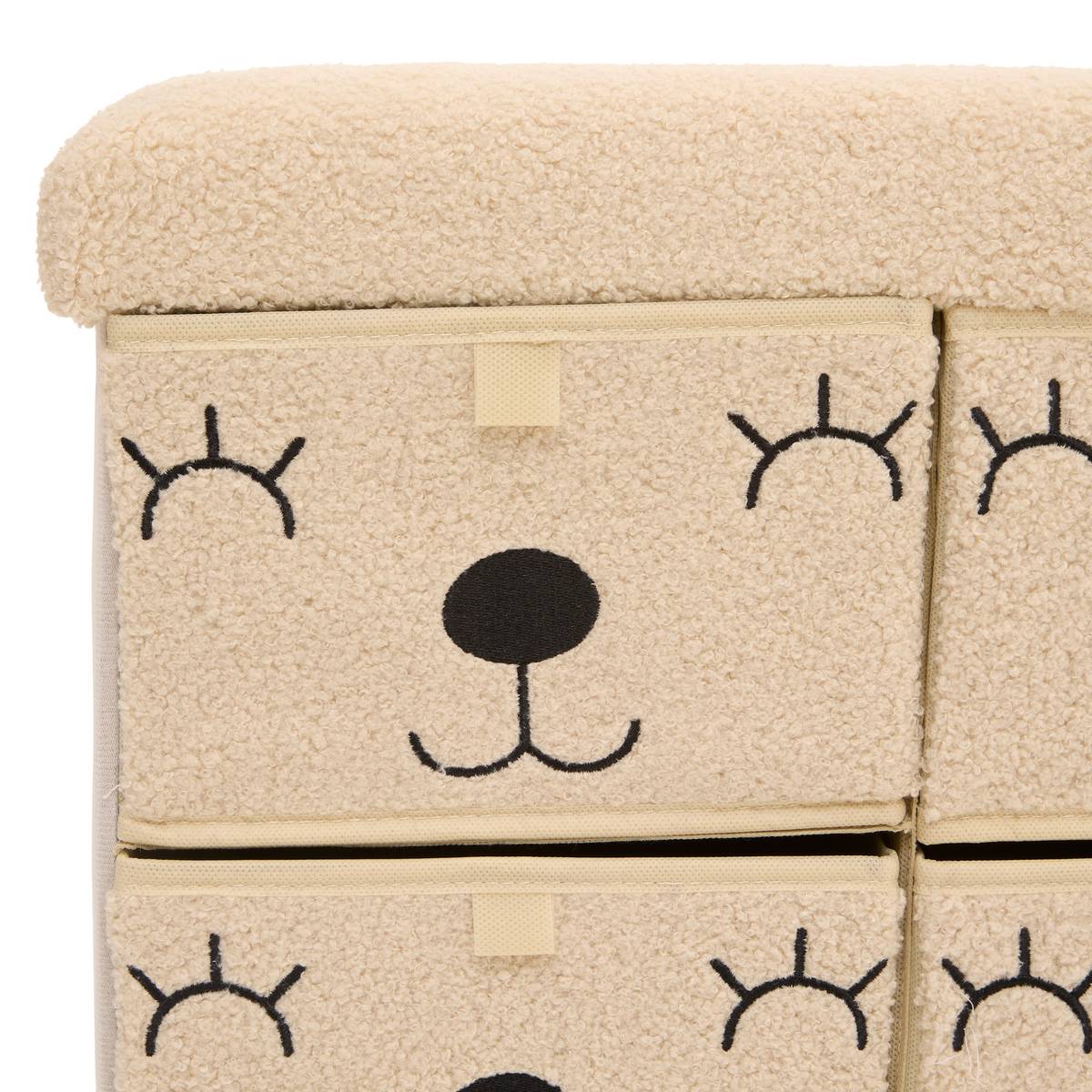 Pouf per bambini "Ezzio" Beige Beige