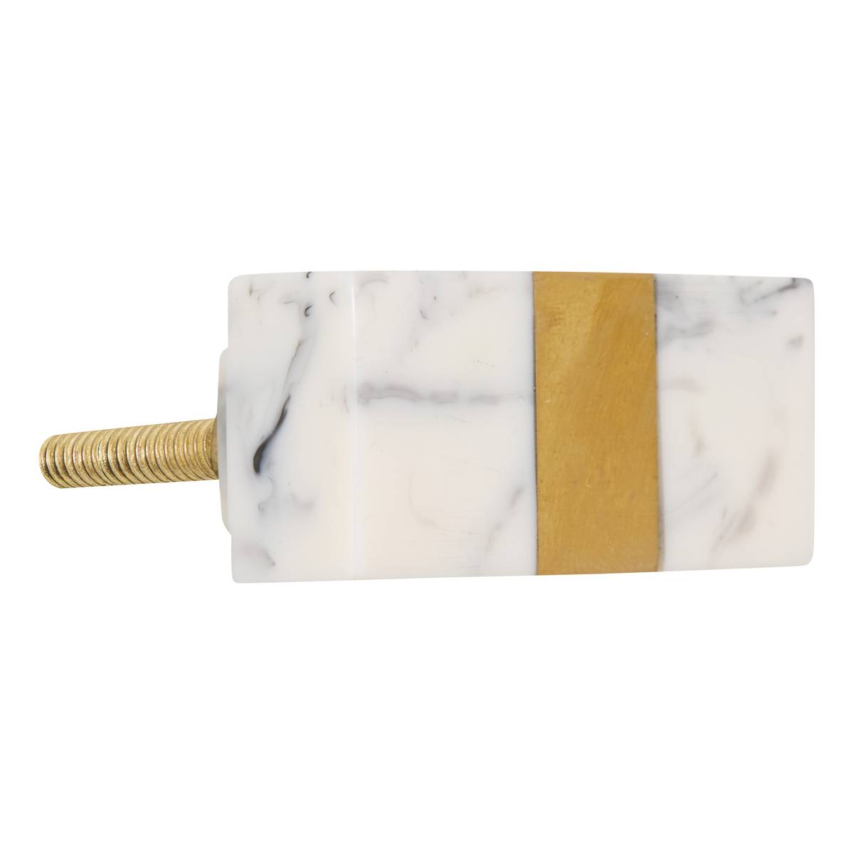 Maniglia "Rosa" 4,3x1,9 cm, Bianco Bianco