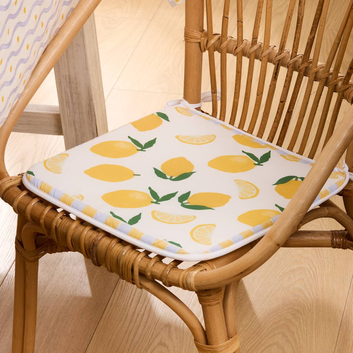 Cuscino per sedia "Fruity" Giallo, 39x39 cm Giallo