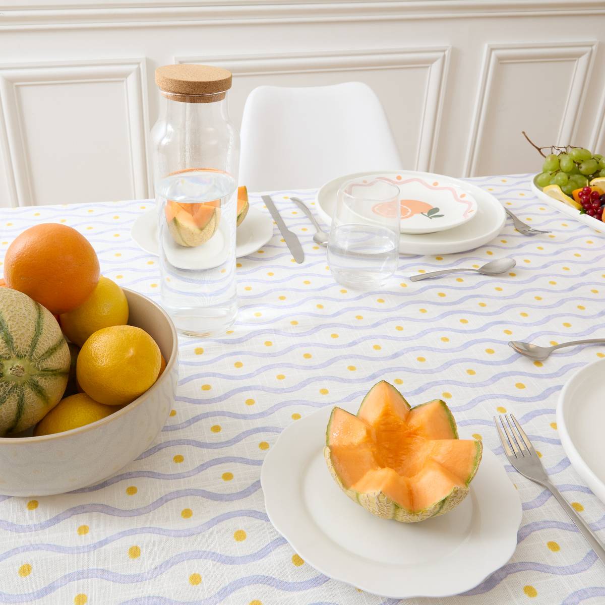 Tovaglia "Fruity" 240x140 cm, Multicolore Multicolore