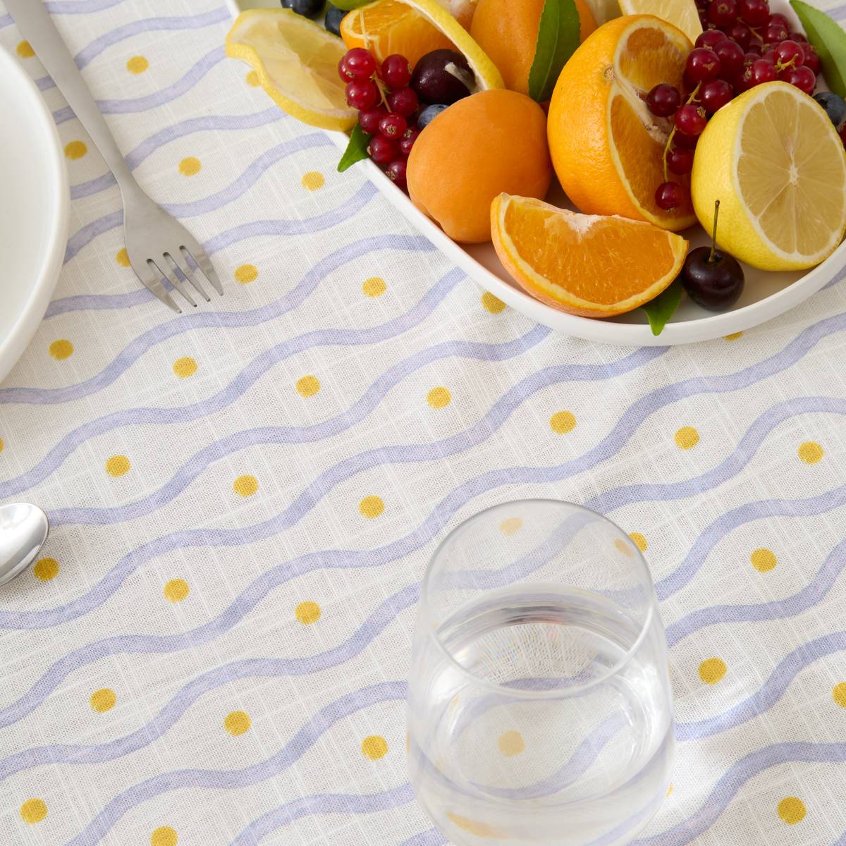 Tovaglia "Fruity" 240x140 cm, Multicolore Multicolore