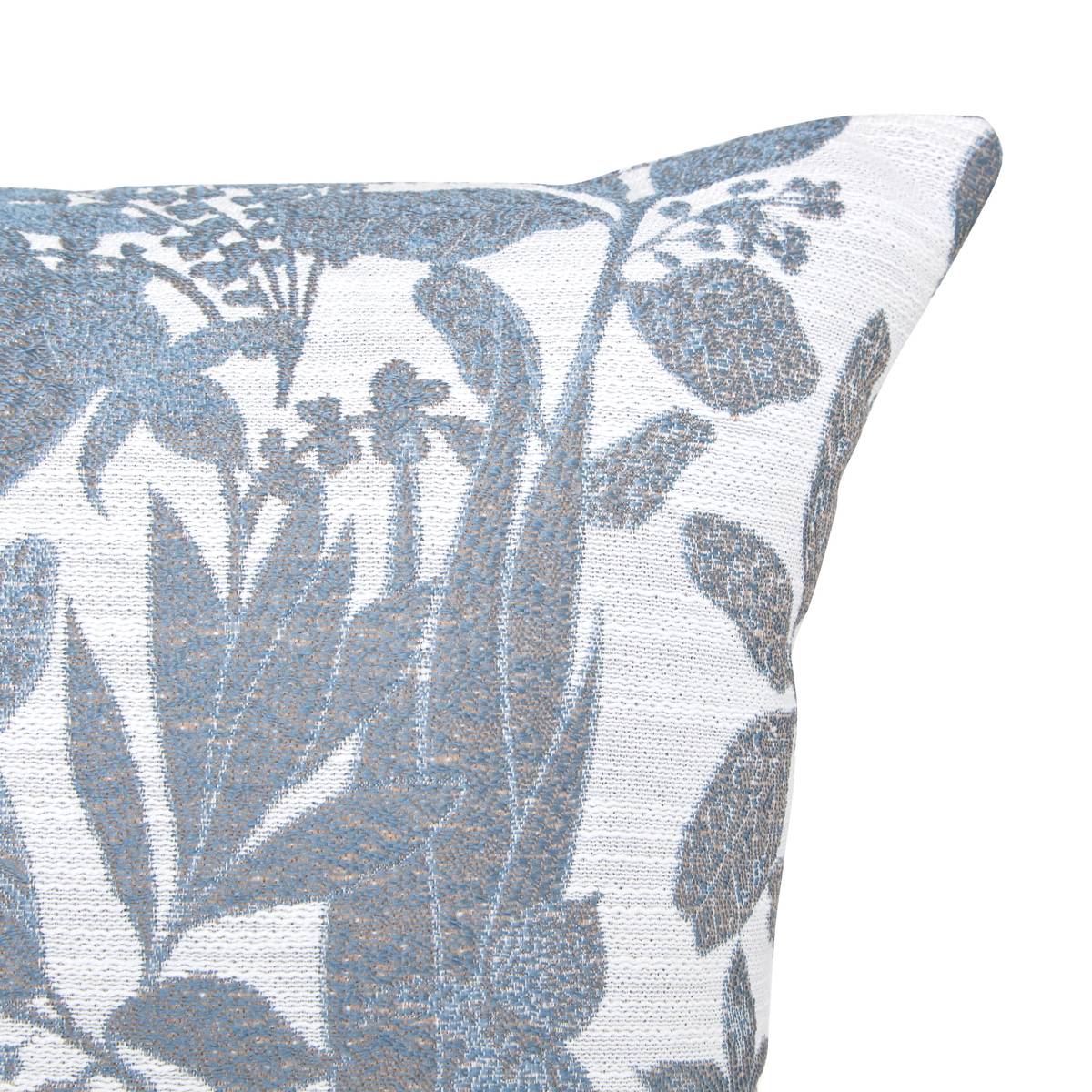 Cuscino "Samara" Blu tempesta, 40x40 cm Blu tempesta