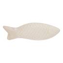 Piatto  "Oceania" Gres (ceramica), 30,7x16,3 cm Bianco