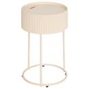 Tavolino "Juna" Beige, Ø 33 cm Beige