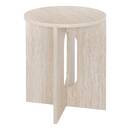Tavolino "Anaya" Beige, Ø 40 cm Beige