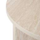 Tavolino "Anaya" Beige, Ø 40 cm Beige