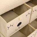 Pouf per bambini "Ezzio" Beige Beige