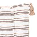 Cuscino da pavimento "Groove" Lino Beige, 120x60 cm Beige lino