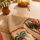 Tovaglia "Tropicale" 240x140 cm, Beige Lino Beige lino