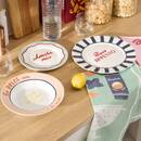 Set di 3 strofinacci "Della pasta" Multicolore, 180 g/m&sup2;, 70x45 cm Multicolore