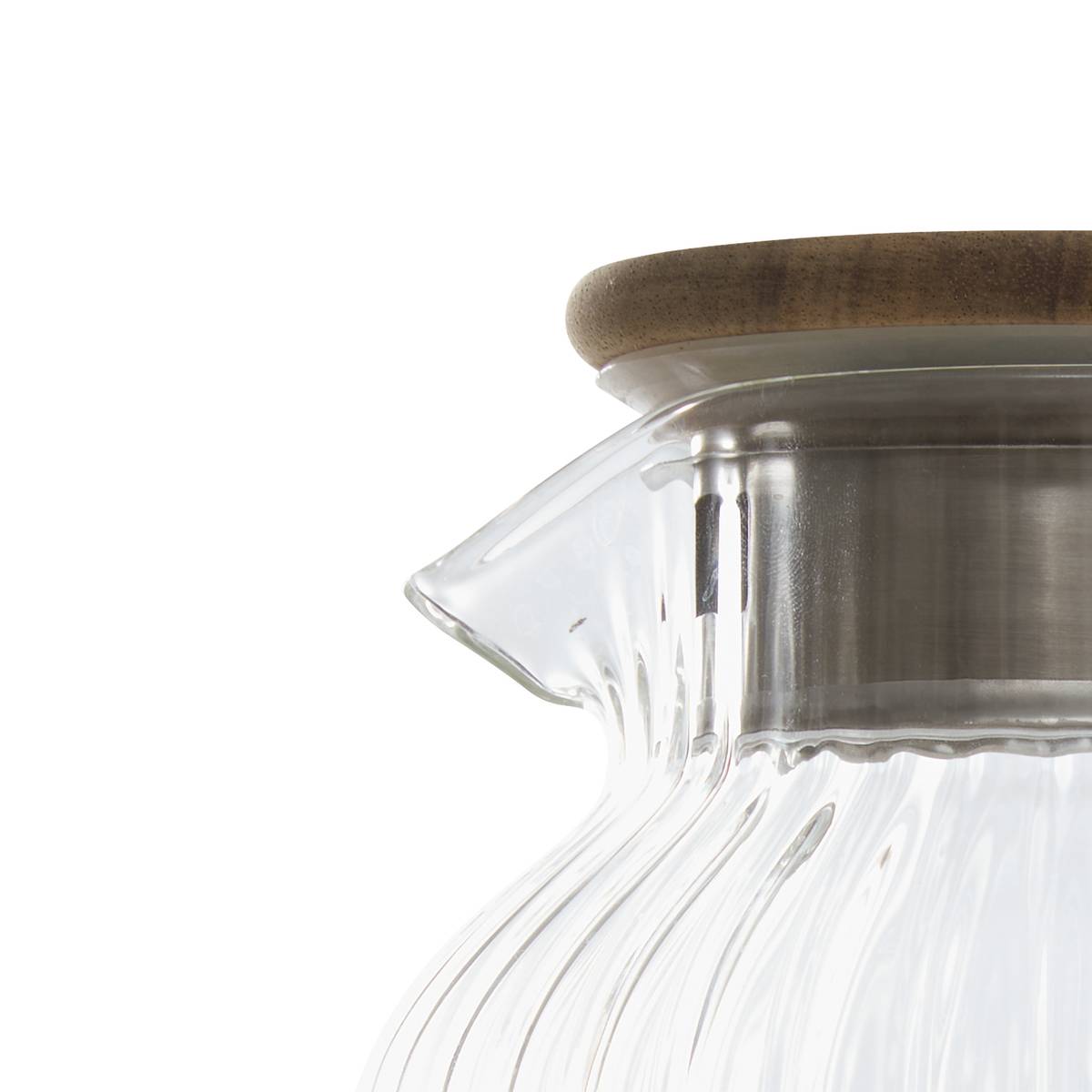 Teiera "Ivy" 1650 ml, vetro borosilicato, Trasparente Trasparente
