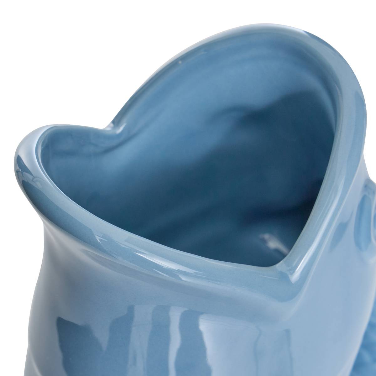 Vaso "Ocea" H.25 cm Bianco
