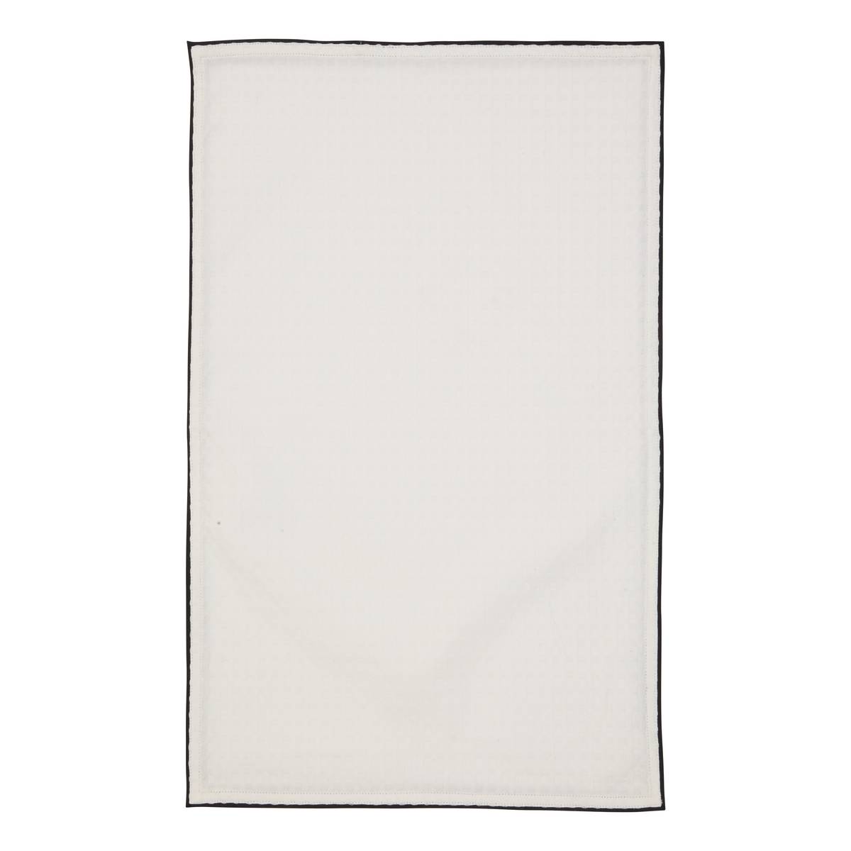 Set di 2 strofinacci "Waffle" Bianco, 190 g/m2, 70x45 cm Bianco