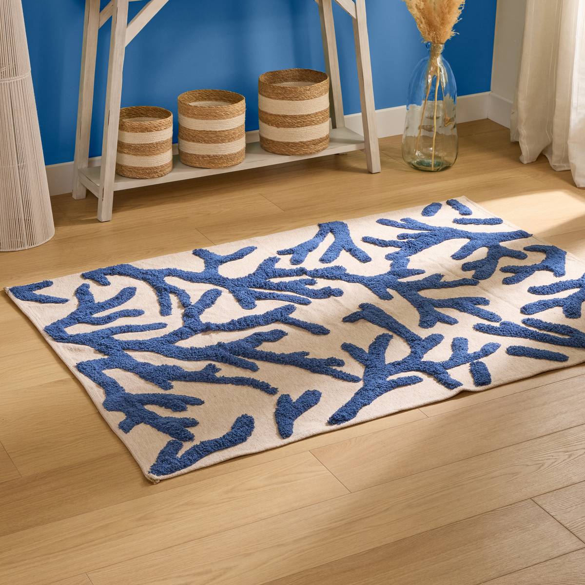 Tappeto "Oceania" Blu, 170x120 cm Blu marino