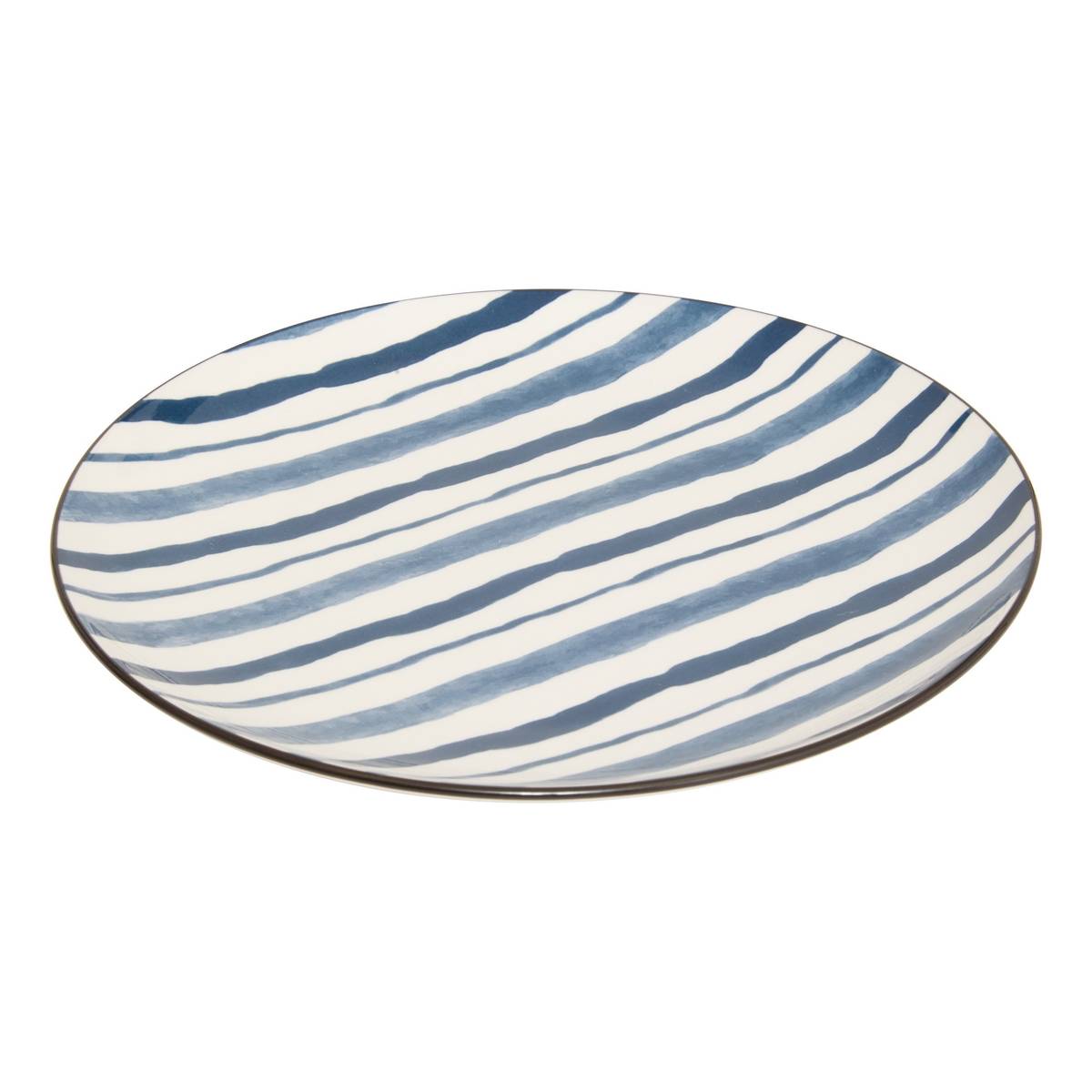 Set da 6 piatti piani "Umami" Porcellana, D.26,5 cm, Blu Blu 4