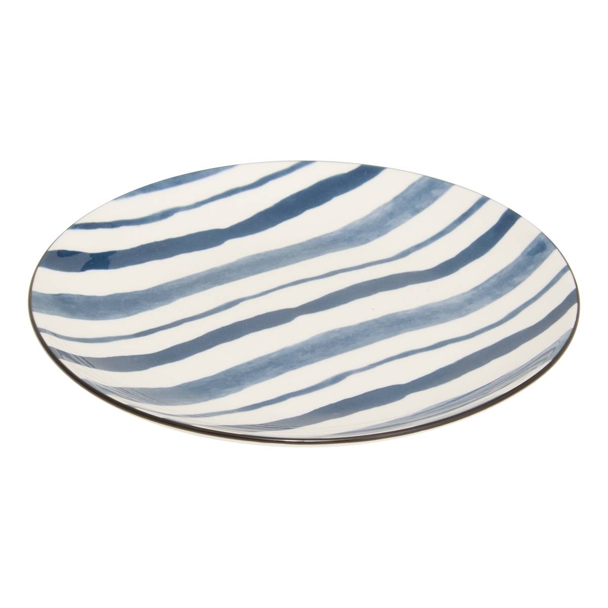 Set di 6 piatti da dessert "Umami" Porcellana, D.19,4 cm, Blu Blu 4
