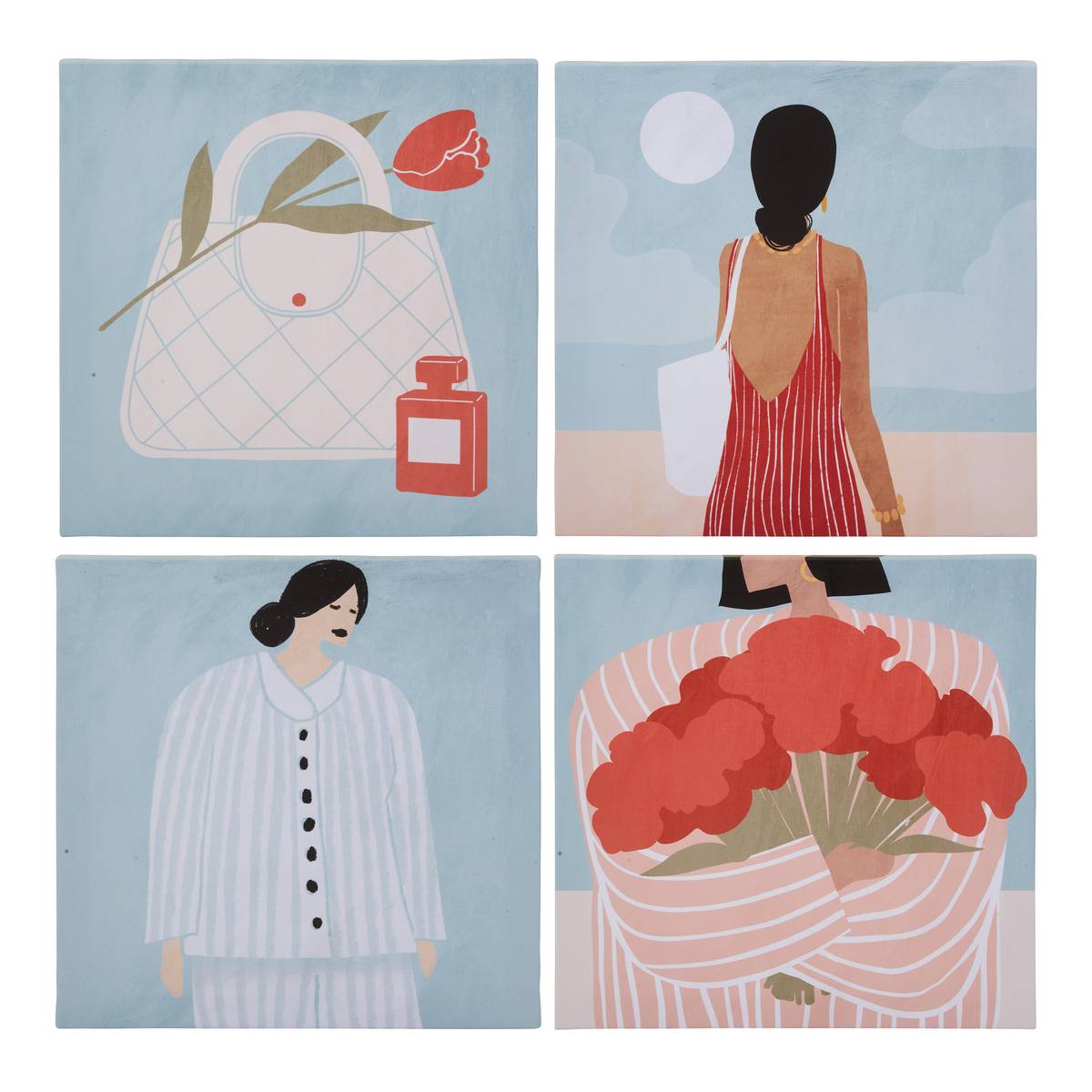 Tela "Frany" 28x28 cm Borsa