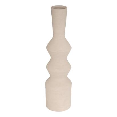 Vaso "ezia" crema, h.60 cm