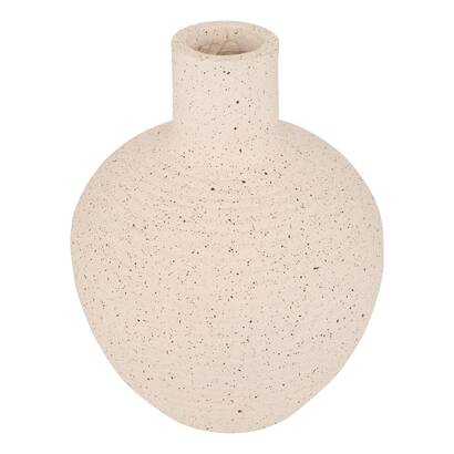 Vaso "ted" bianco, h.43 cm