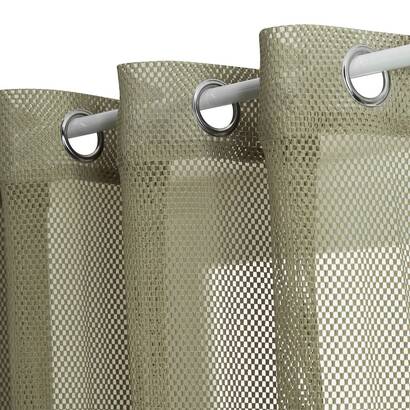 Tenda velo "zina" verde scuro, 240x140 cm