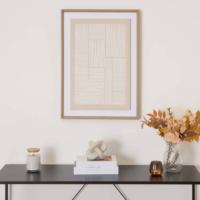 Tela 3d "donovan" beige, 50x70 cm