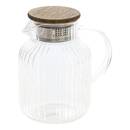 Teiera "Ivy" 1650 ml, vetro borosilicato, Trasparente Trasparente