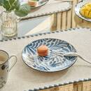Set di 6 piatti da dessert "Umami" Porcellana, D.19,4 cm, Blu Blu 1