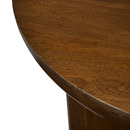 Set di 2 tavolini "Abekas" e "Stambh" Legno di mango, D.90 cm, Marrone Marrone