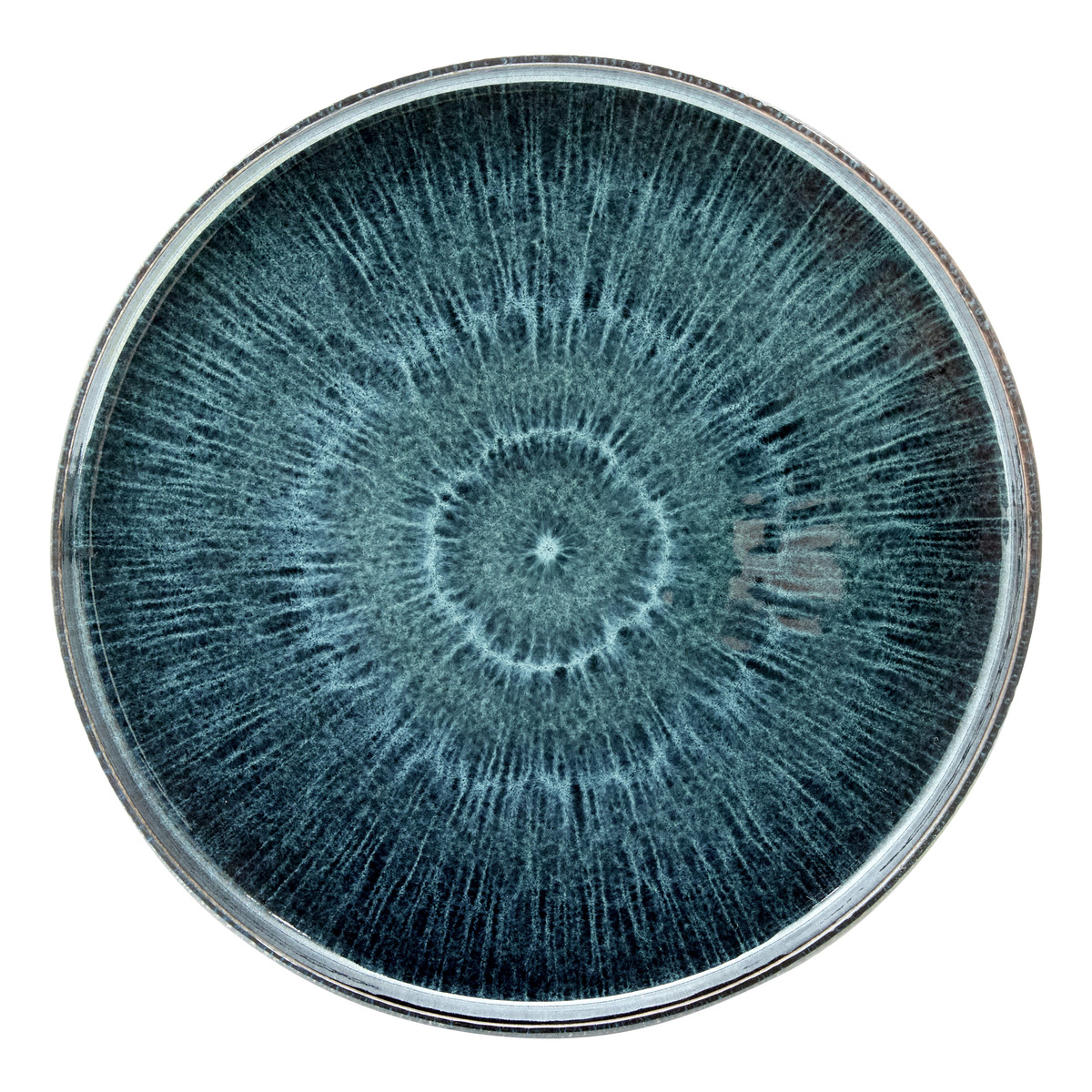 Servizio da tavola "Eva" Ceramica, 12 pezzi, Blu Blu